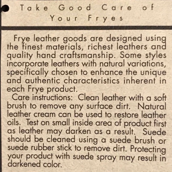 FRYE AUTUMN SHIELD TALL REDWOOD OILED SUEDE & LEATHER BOOTS SIZE 7 - Picture 8 of 13